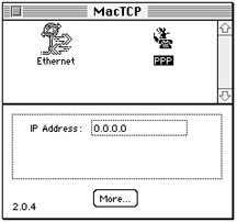 Mac TCP Config