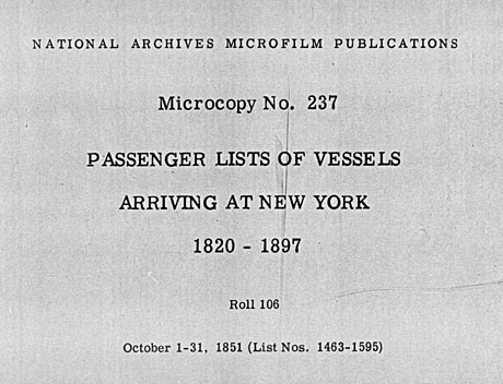 (Microfilm Label)