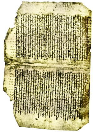Palimpsest Z, Trinity College, Sixth Century