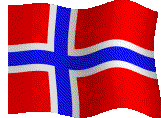 Flying Norway Flag