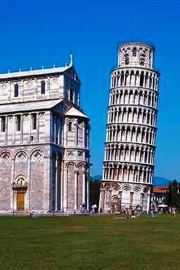 (Leaning
Tower of Pisa)